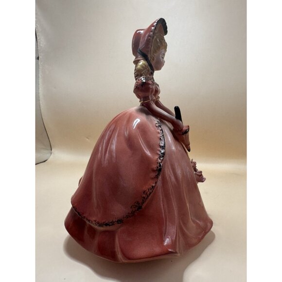 RARE Josef Originals Southern Belle Series Amber 7” Holding Umbrella/Parasol - Picture 10 of 14